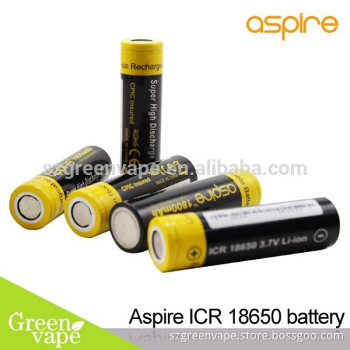 Newest Aspire ICR 18650 Battery 1800mah coming!!!